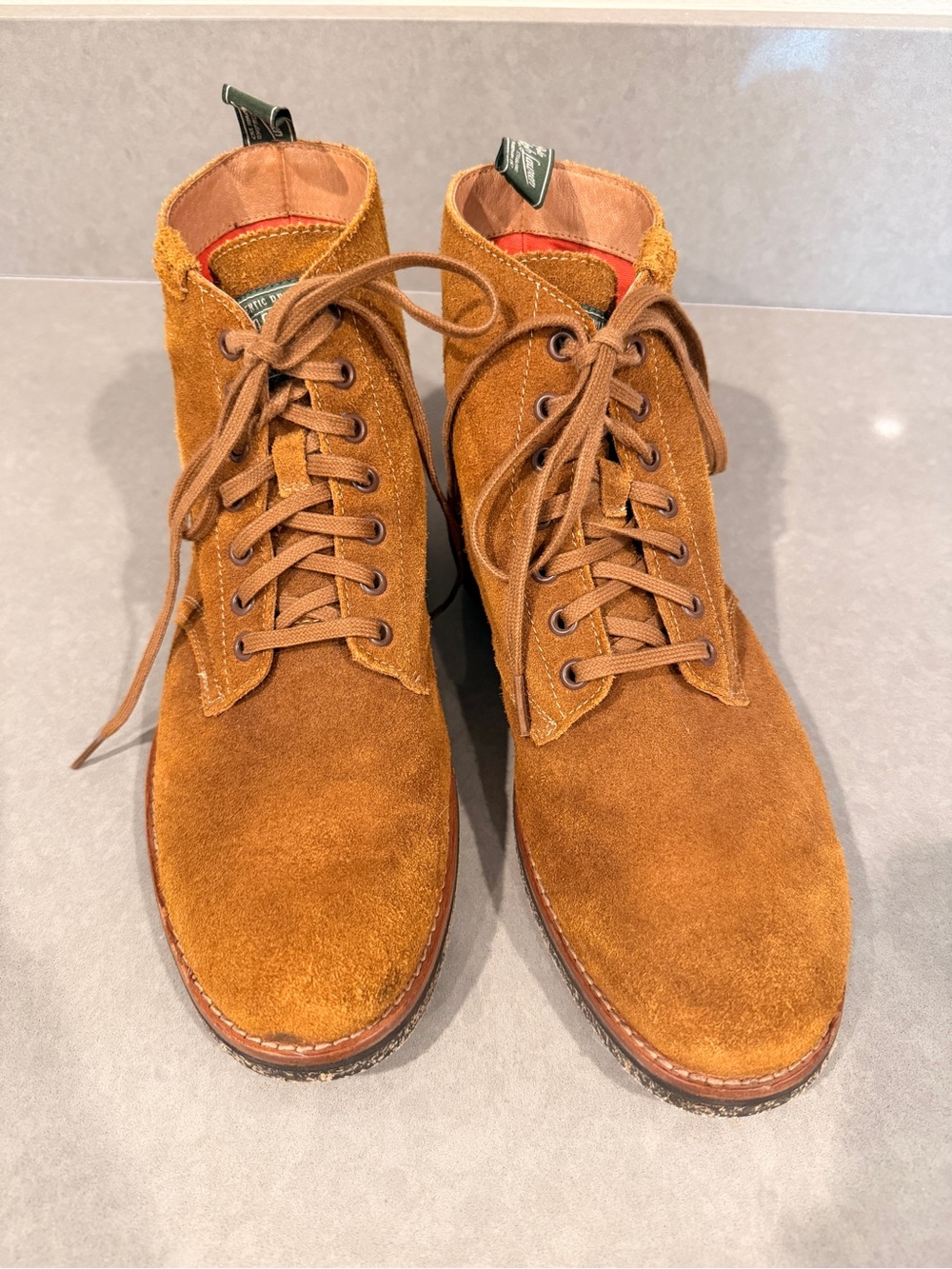 Ralph Lauren Polo Country Men’s Suede Boot - Picture 1 of 6